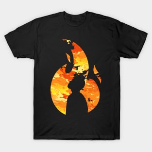 man on fire T-Shirt